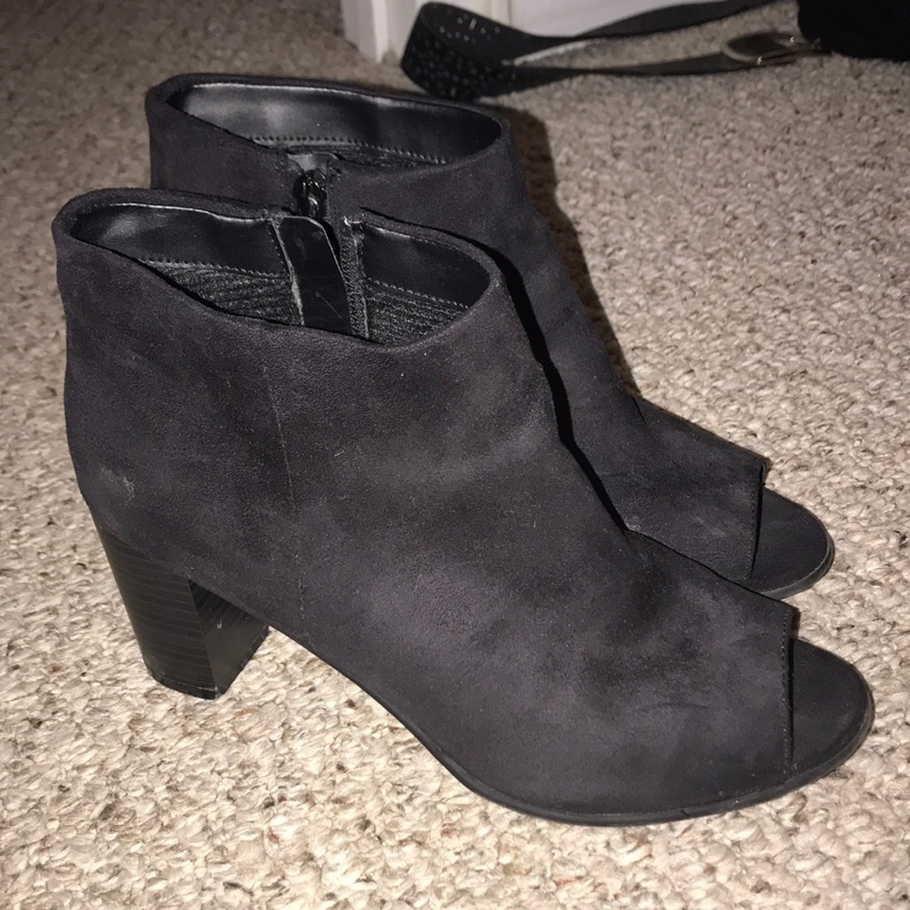 Black booties